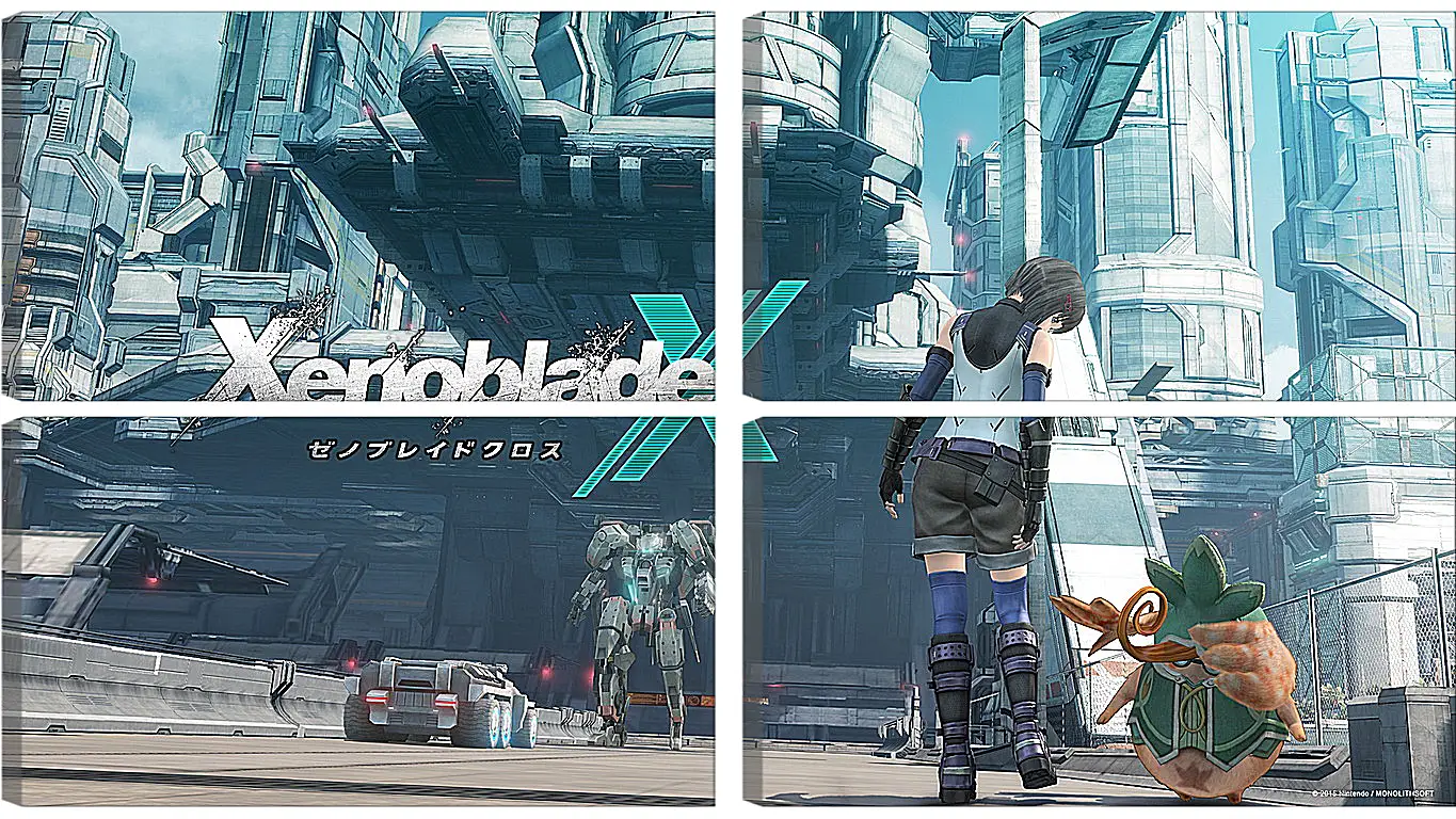 Модульная картина - Xenoblade Chronicles X
