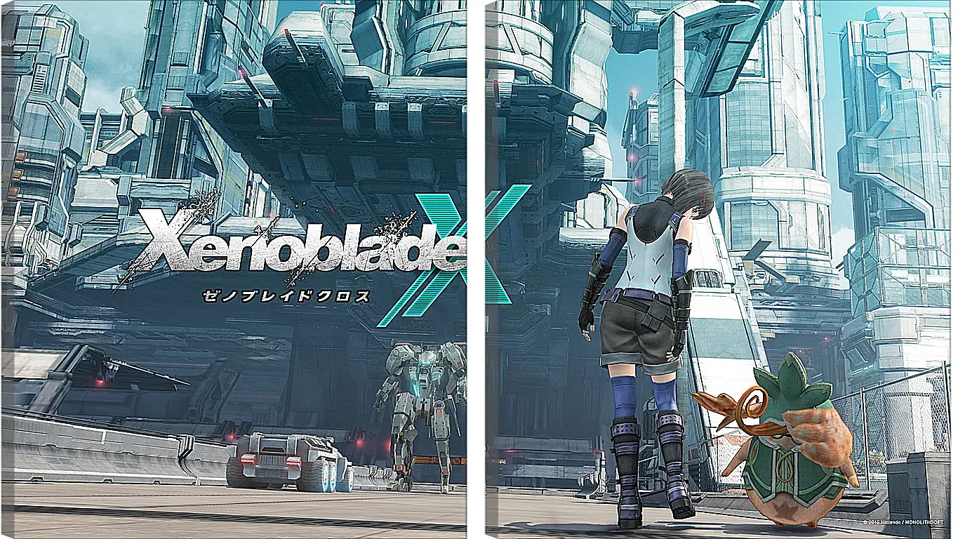 Модульная картина - Xenoblade Chronicles X
