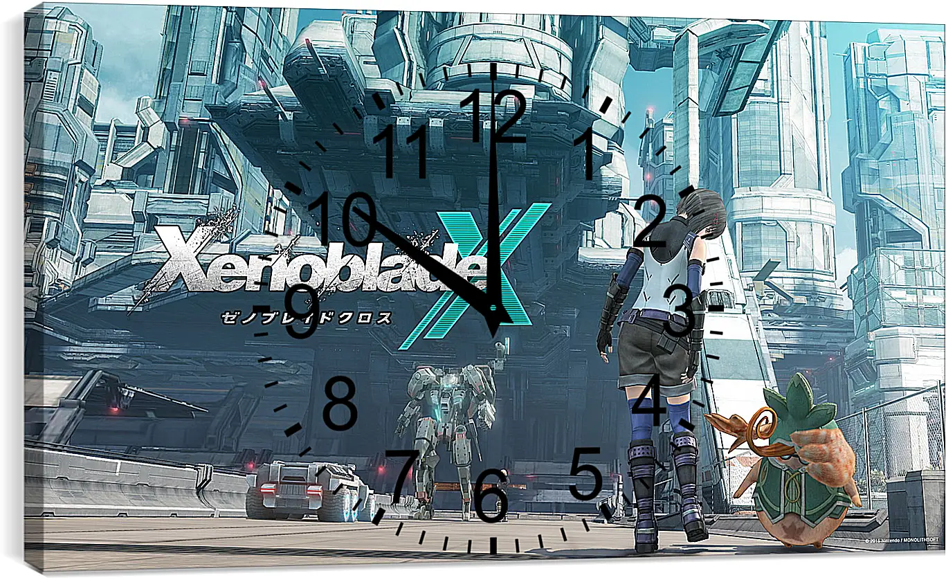 Часы картина - Xenoblade Chronicles X
