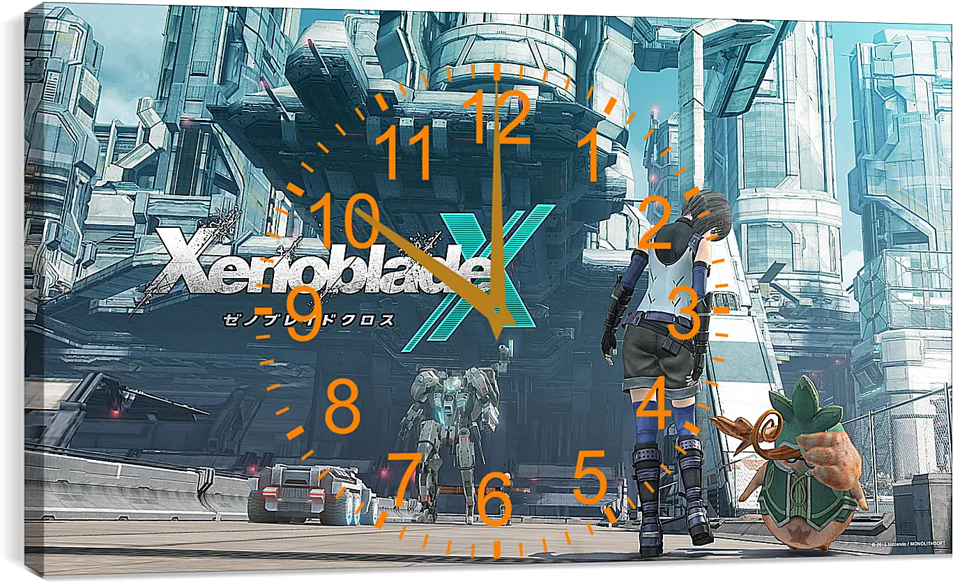 Часы картина - Xenoblade Chronicles X
