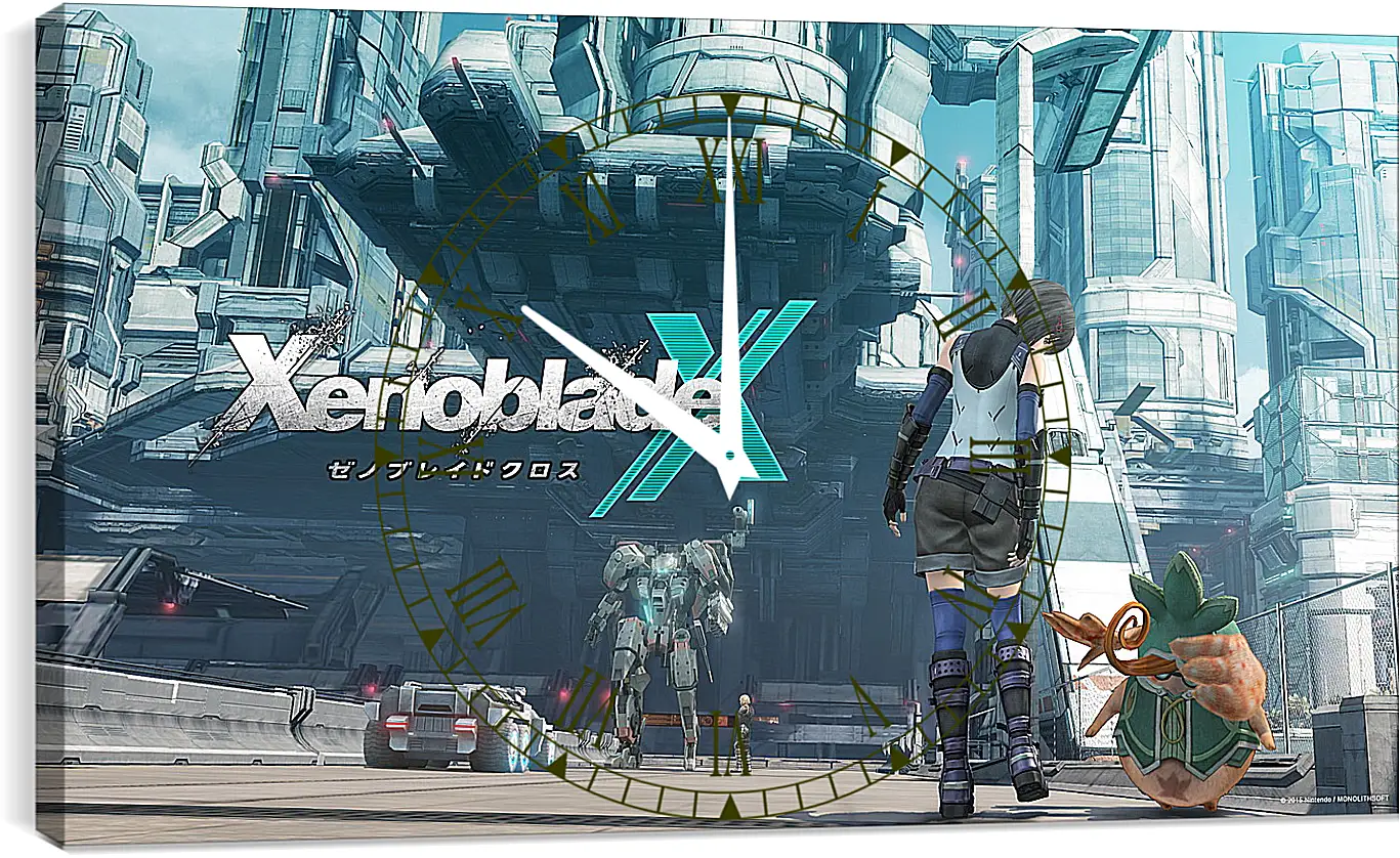 Часы картина - Xenoblade Chronicles X
