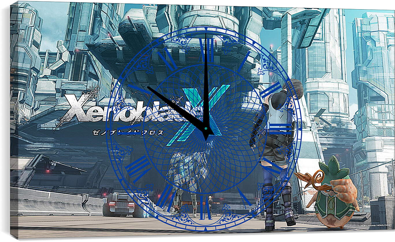 Часы картина - Xenoblade Chronicles X
