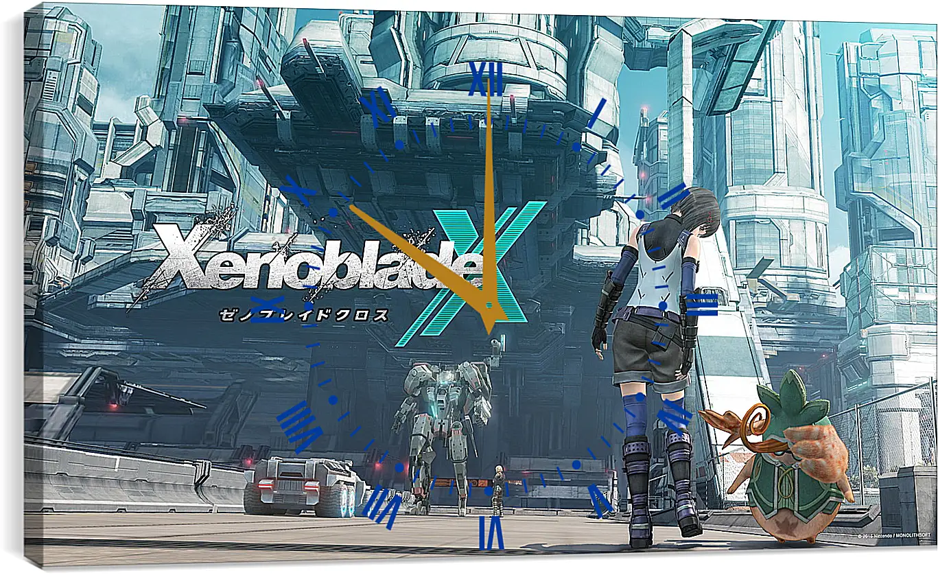 Часы картина - Xenoblade Chronicles X
