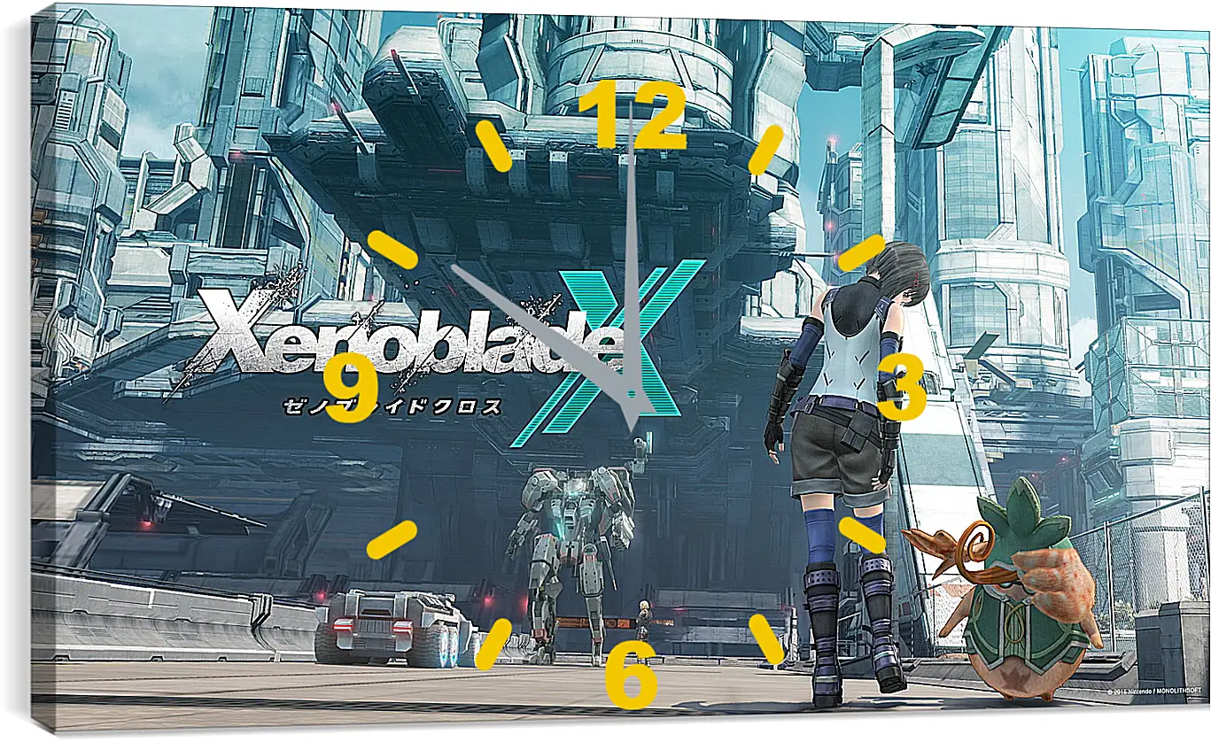 Часы картина - Xenoblade Chronicles X
