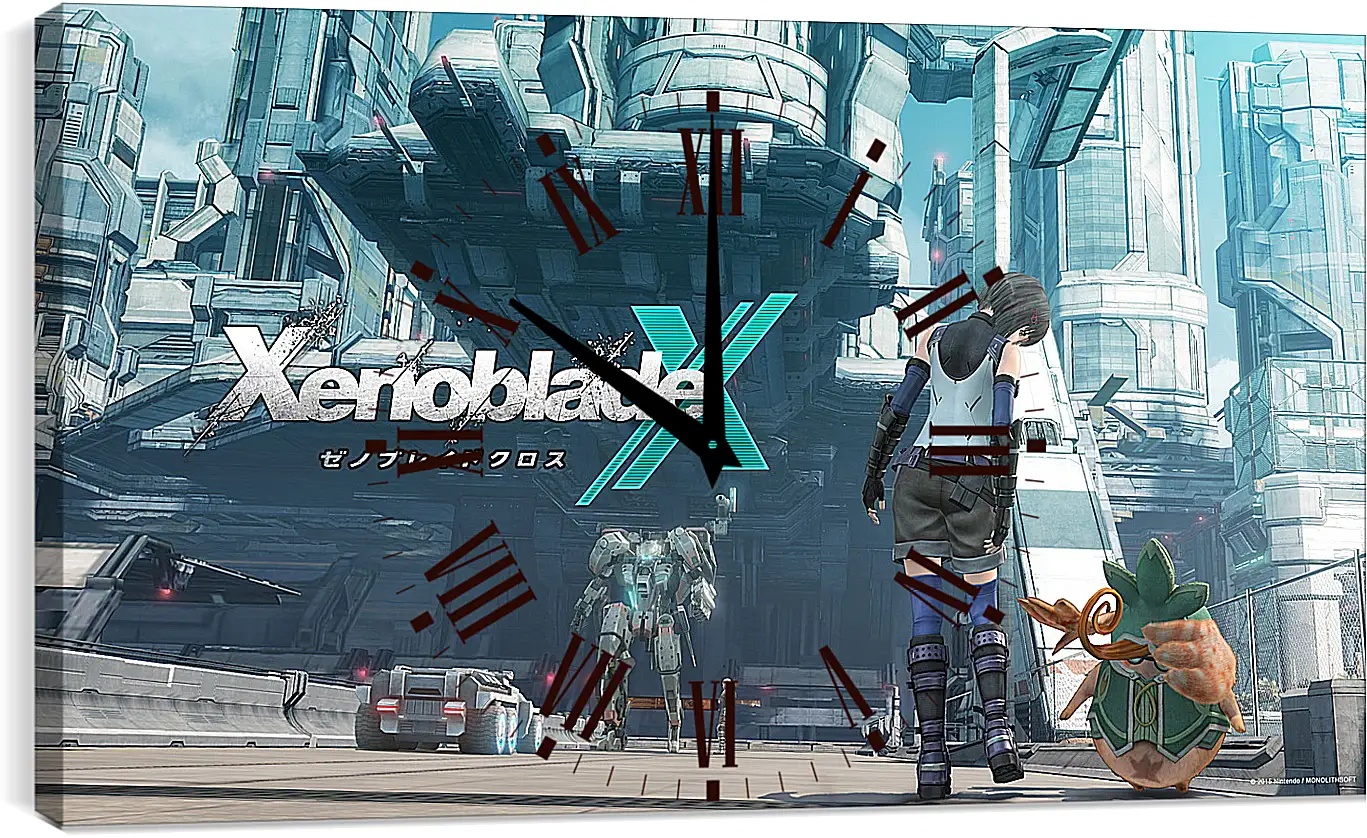 Часы картина - Xenoblade Chronicles X
