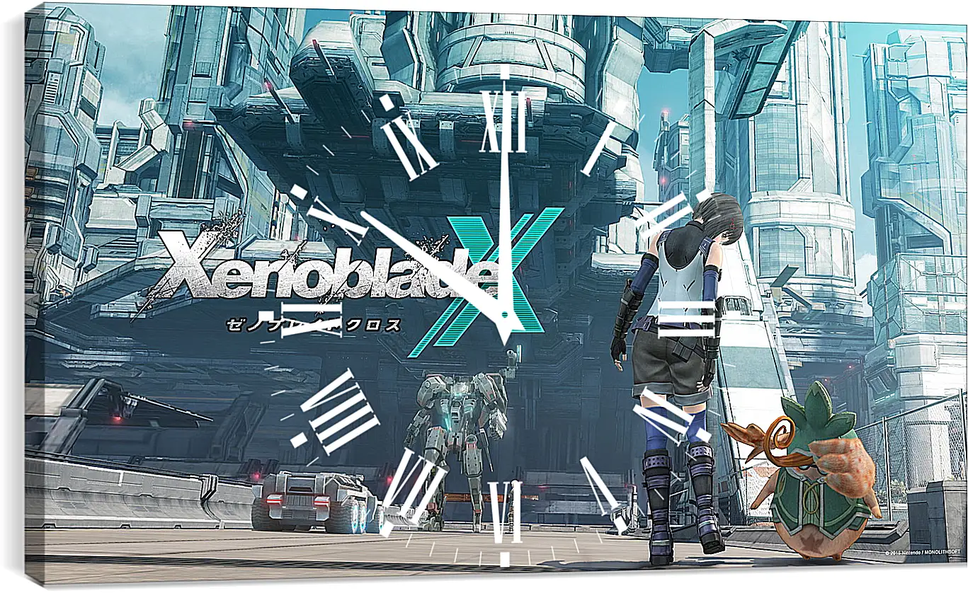 Часы картина - Xenoblade Chronicles X
