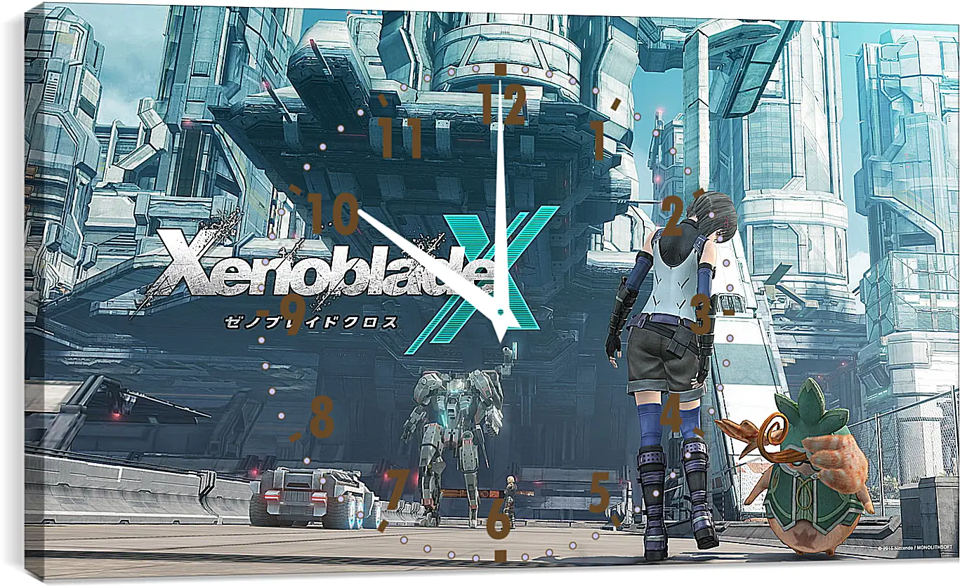 Часы картина - Xenoblade Chronicles X
