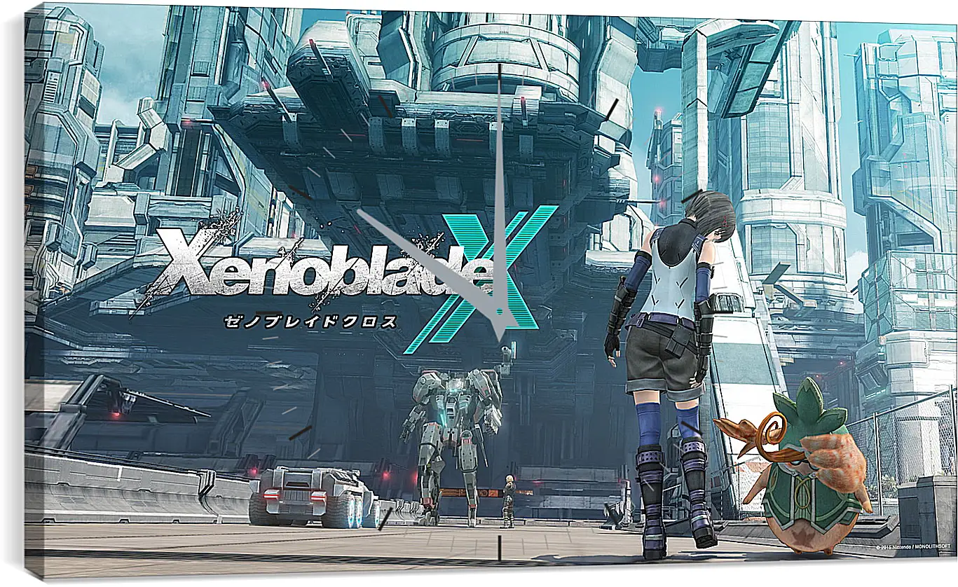 Часы картина - Xenoblade Chronicles X
