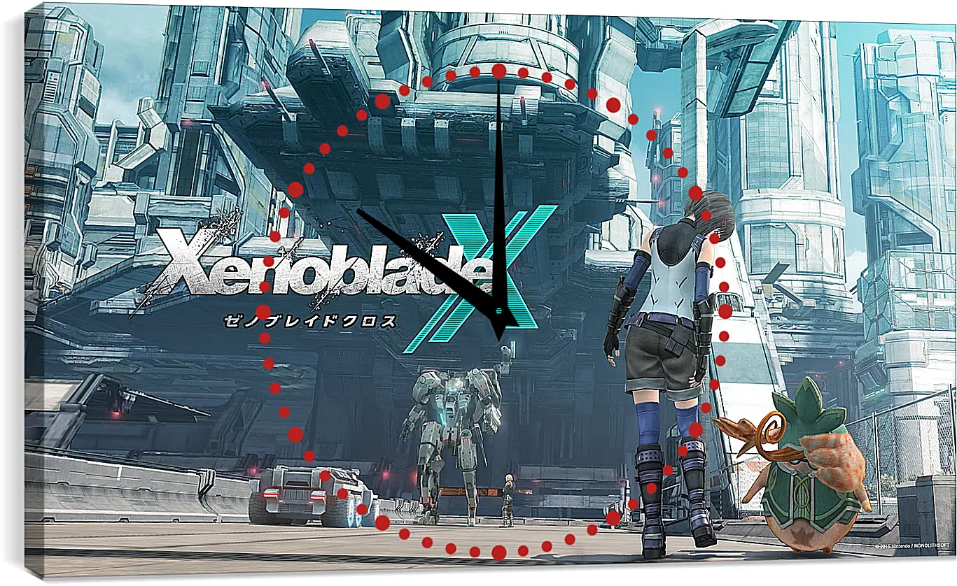 Часы картина - Xenoblade Chronicles X
