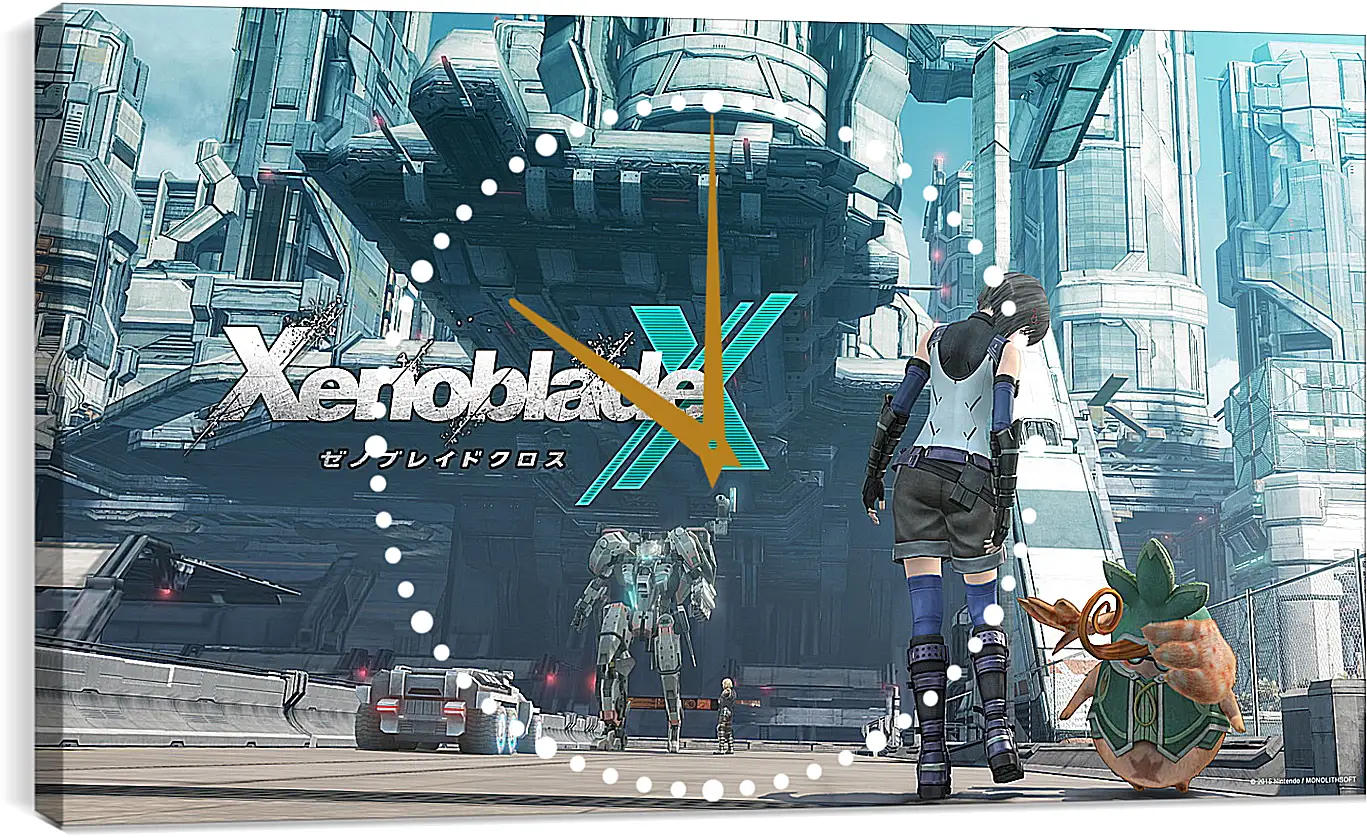 Часы картина - Xenoblade Chronicles X
