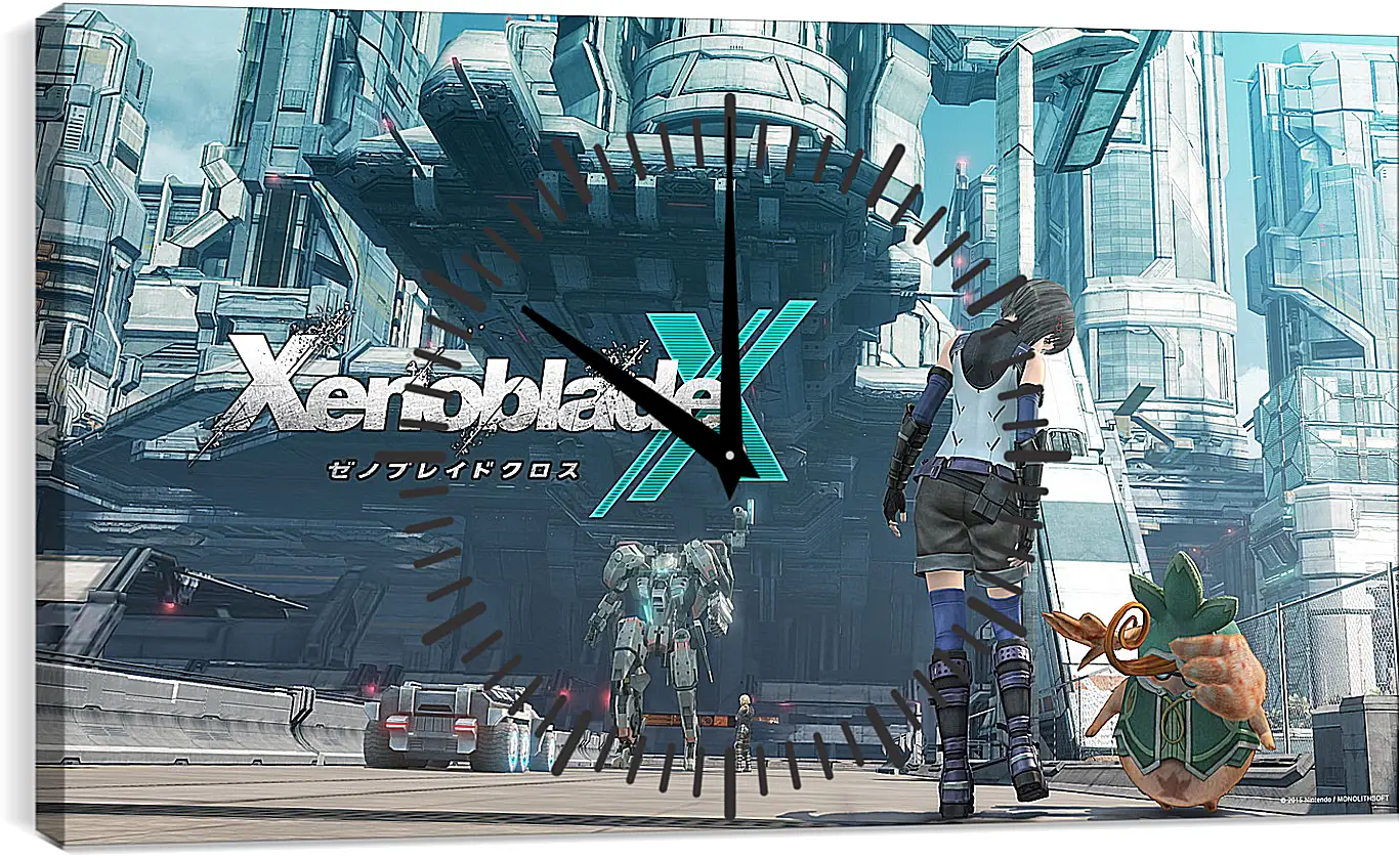 Часы картина - Xenoblade Chronicles X
