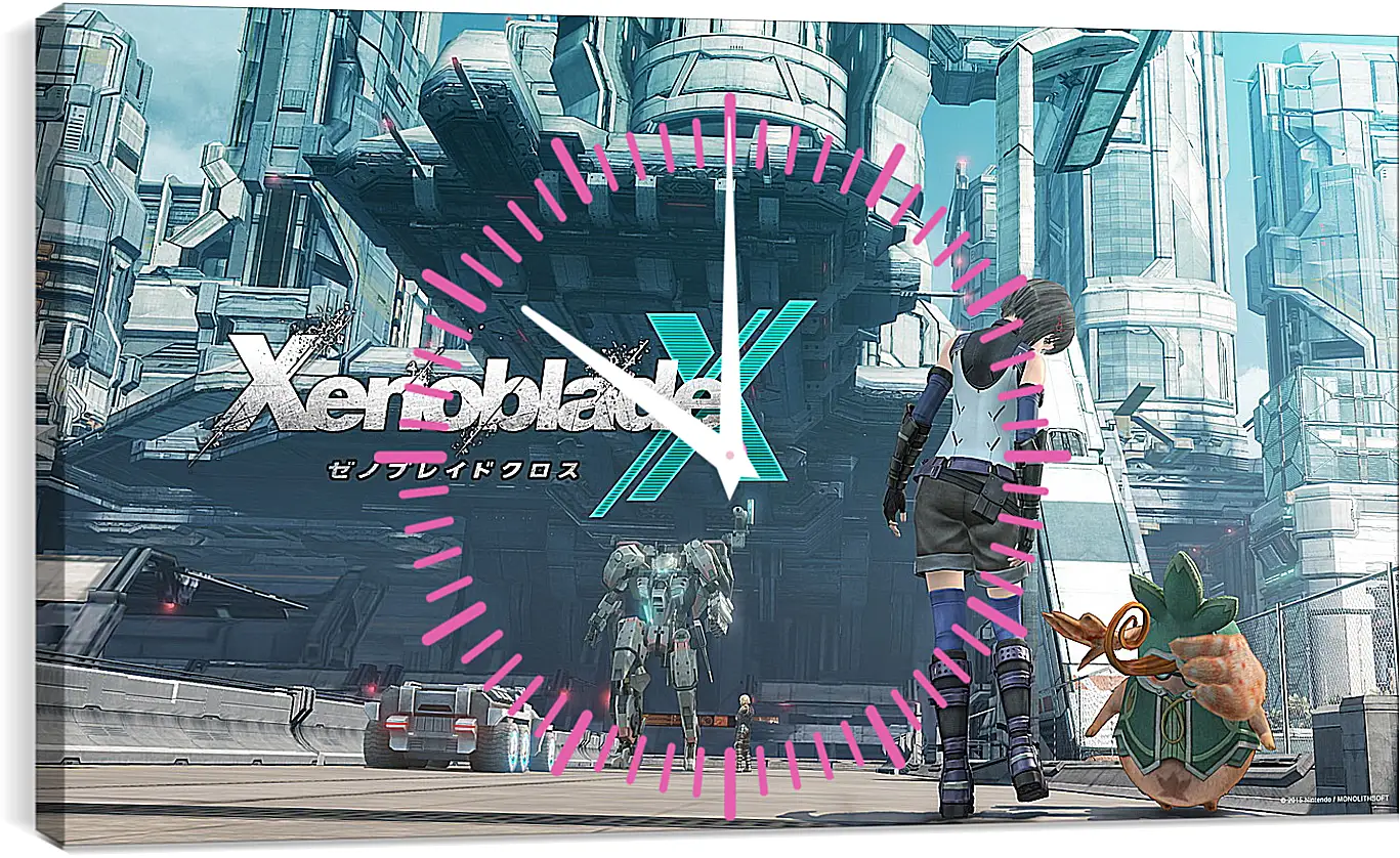 Часы картина - Xenoblade Chronicles X
