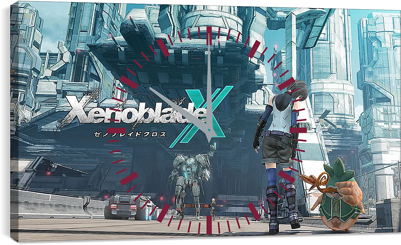 Часы картина - Xenoblade Chronicles X
