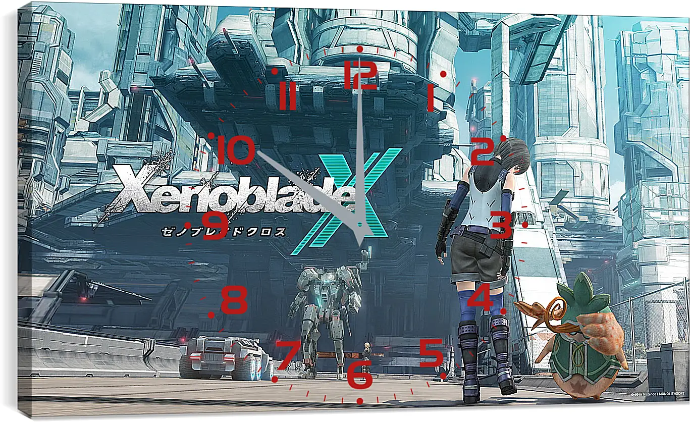 Часы картина - Xenoblade Chronicles X
