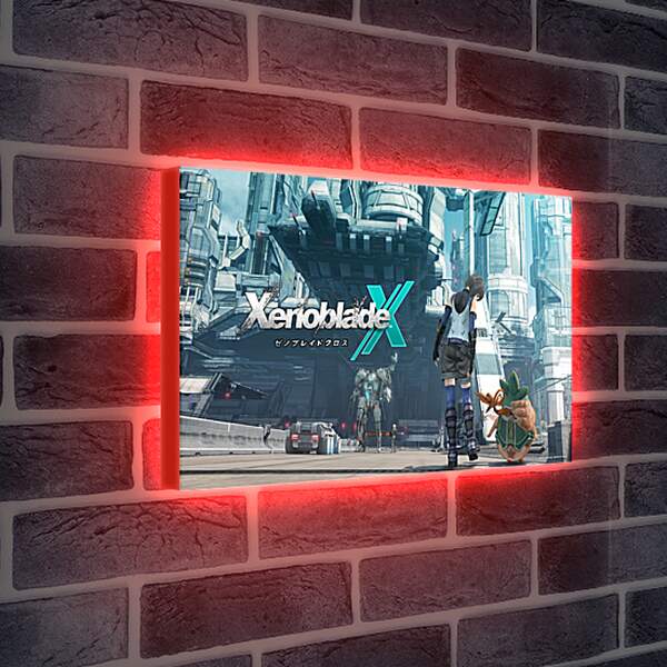 Лайтбокс световая панель - Xenoblade Chronicles X
