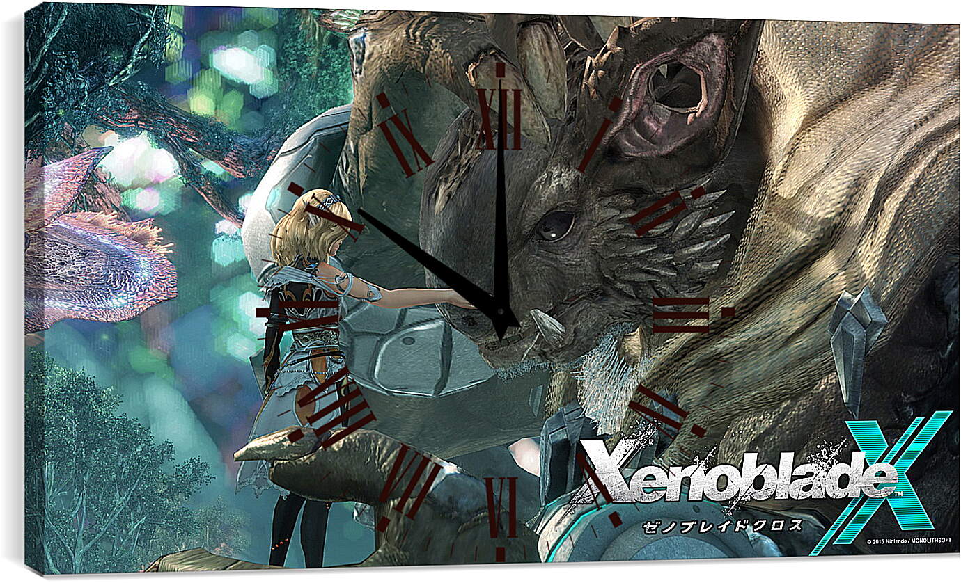 Часы картина - Xenoblade Chronicles X
