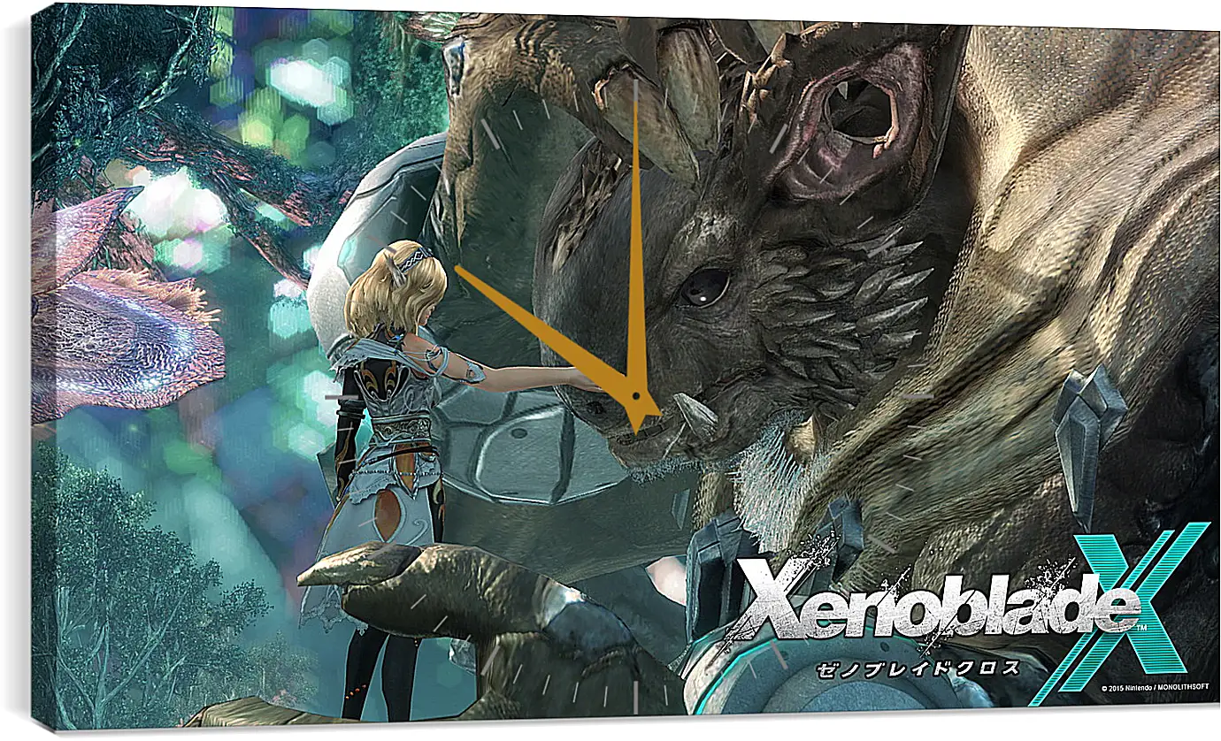 Часы картина - Xenoblade Chronicles X
