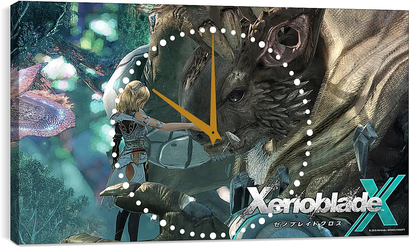 Часы картина - Xenoblade Chronicles X
