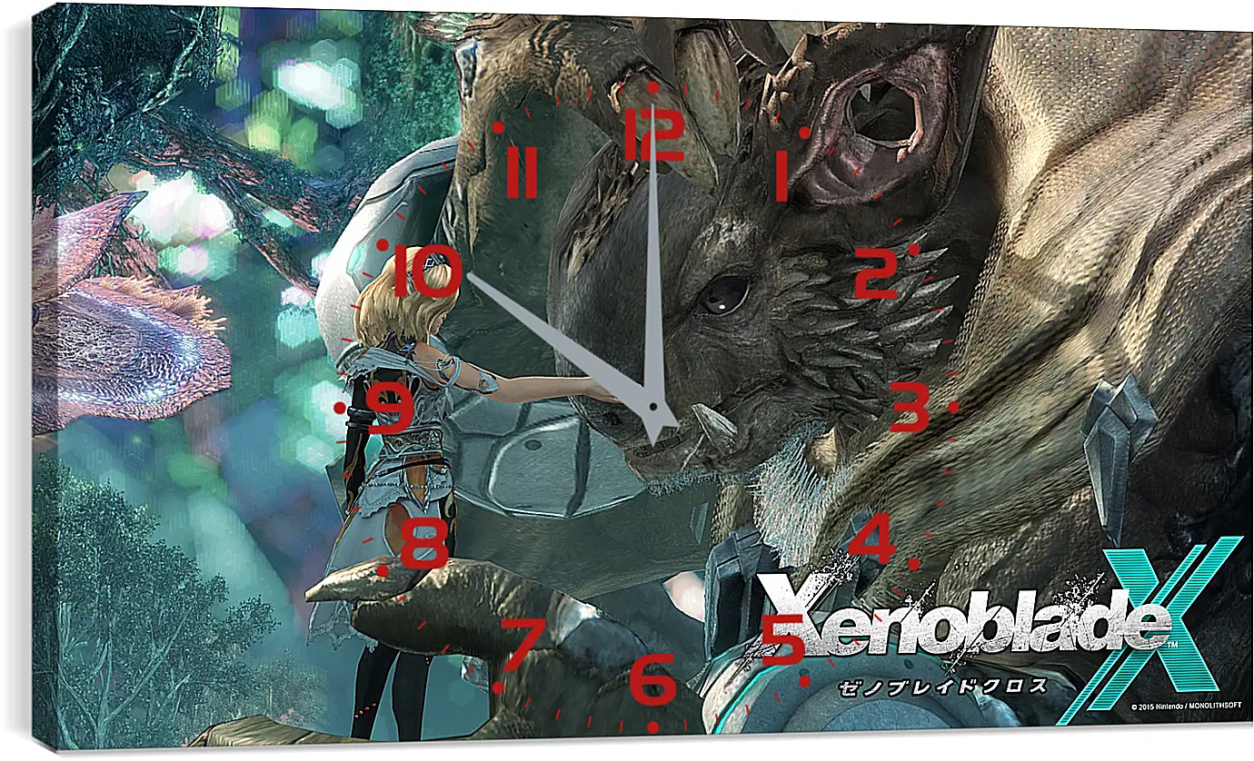 Часы картина - Xenoblade Chronicles X

