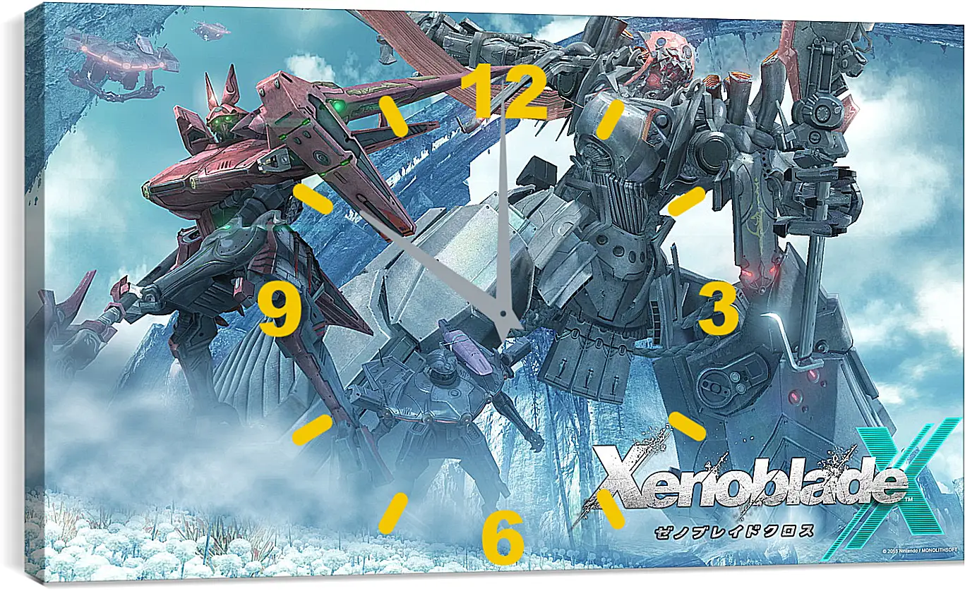 Часы картина - Xenoblade Chronicles X
