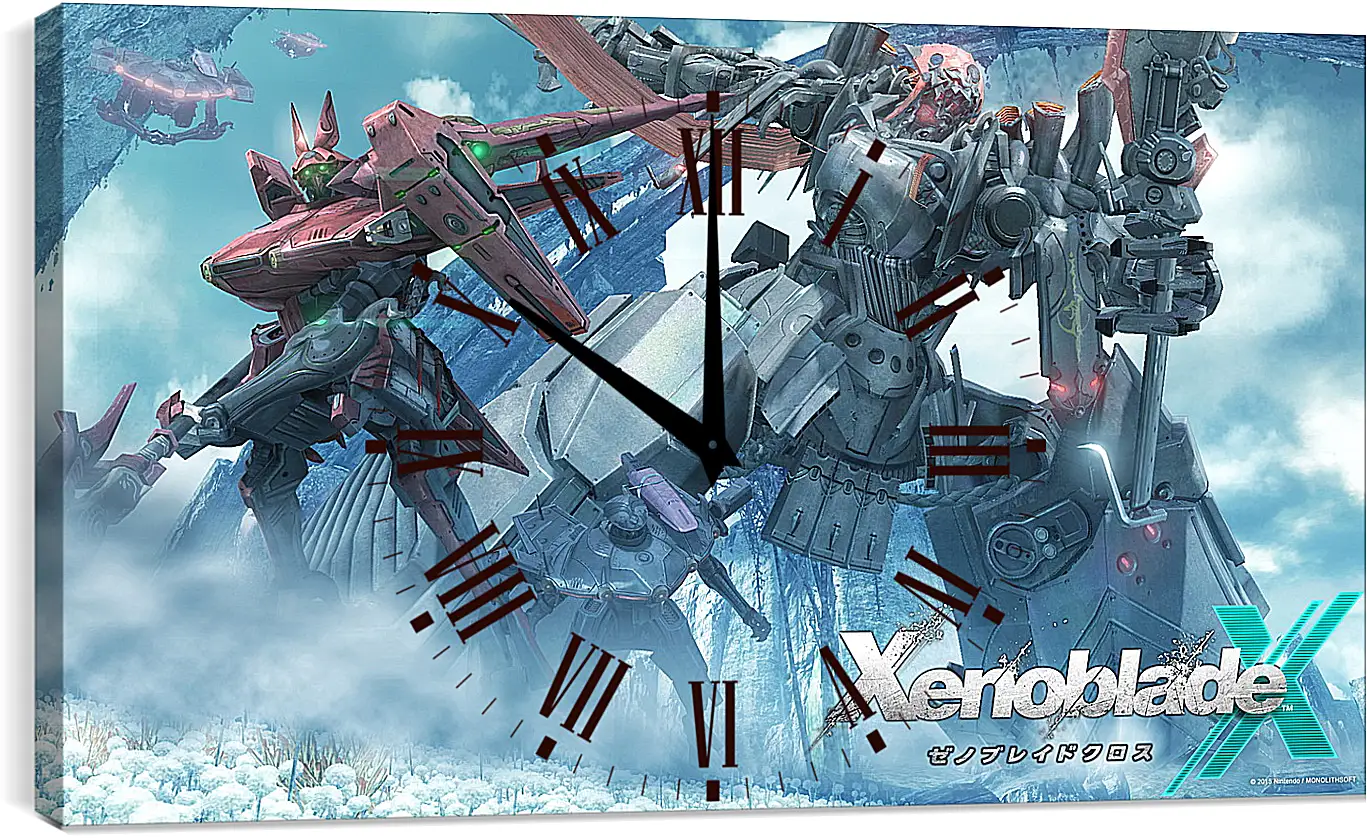 Часы картина - Xenoblade Chronicles X
