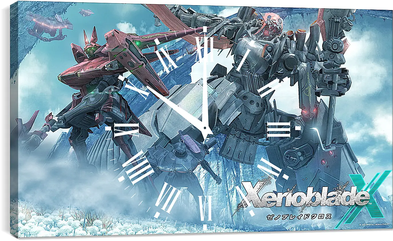 Часы картина - Xenoblade Chronicles X
