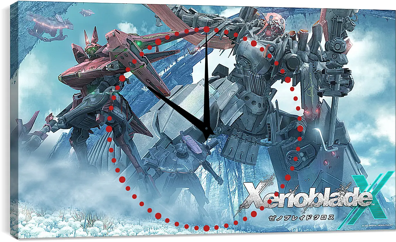 Часы картина - Xenoblade Chronicles X
