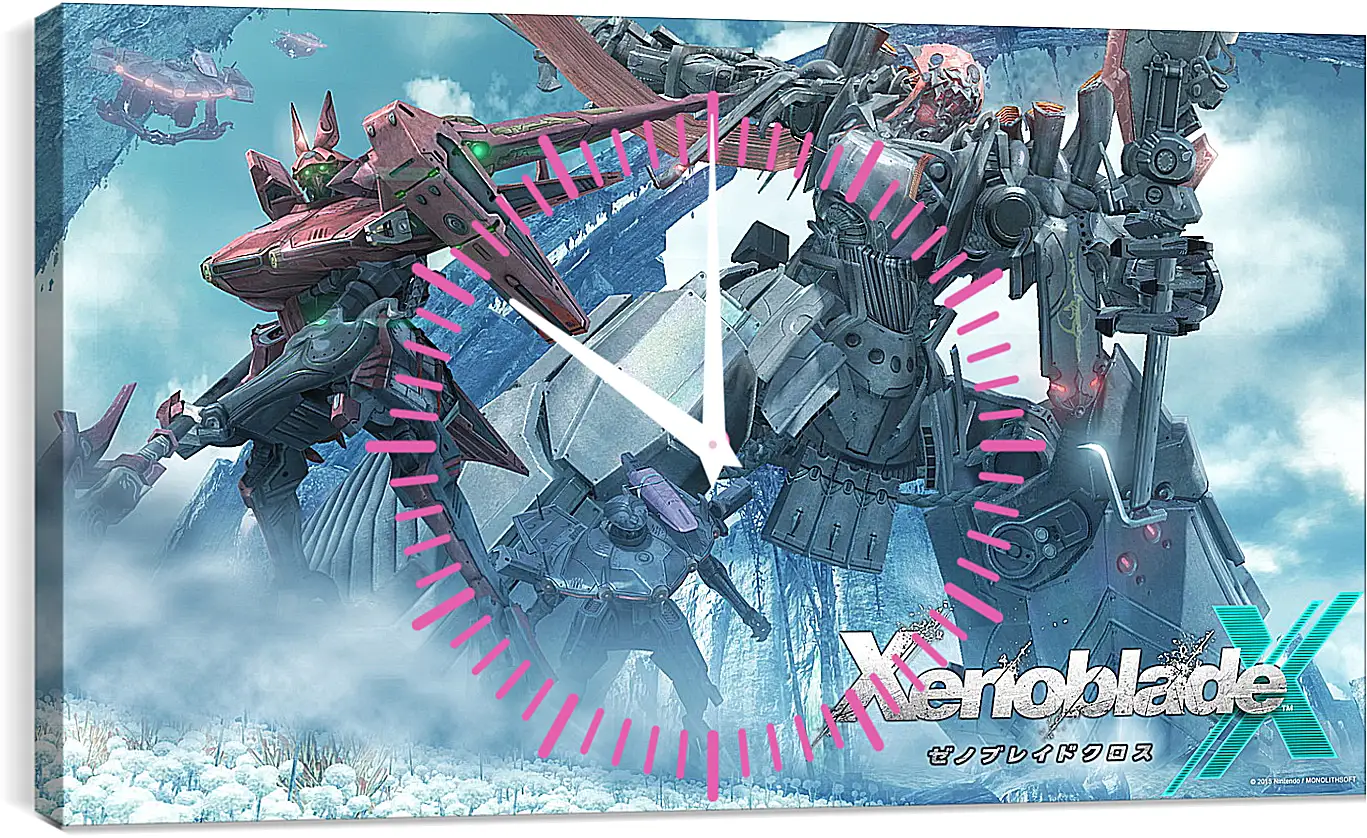 Часы картина - Xenoblade Chronicles X
