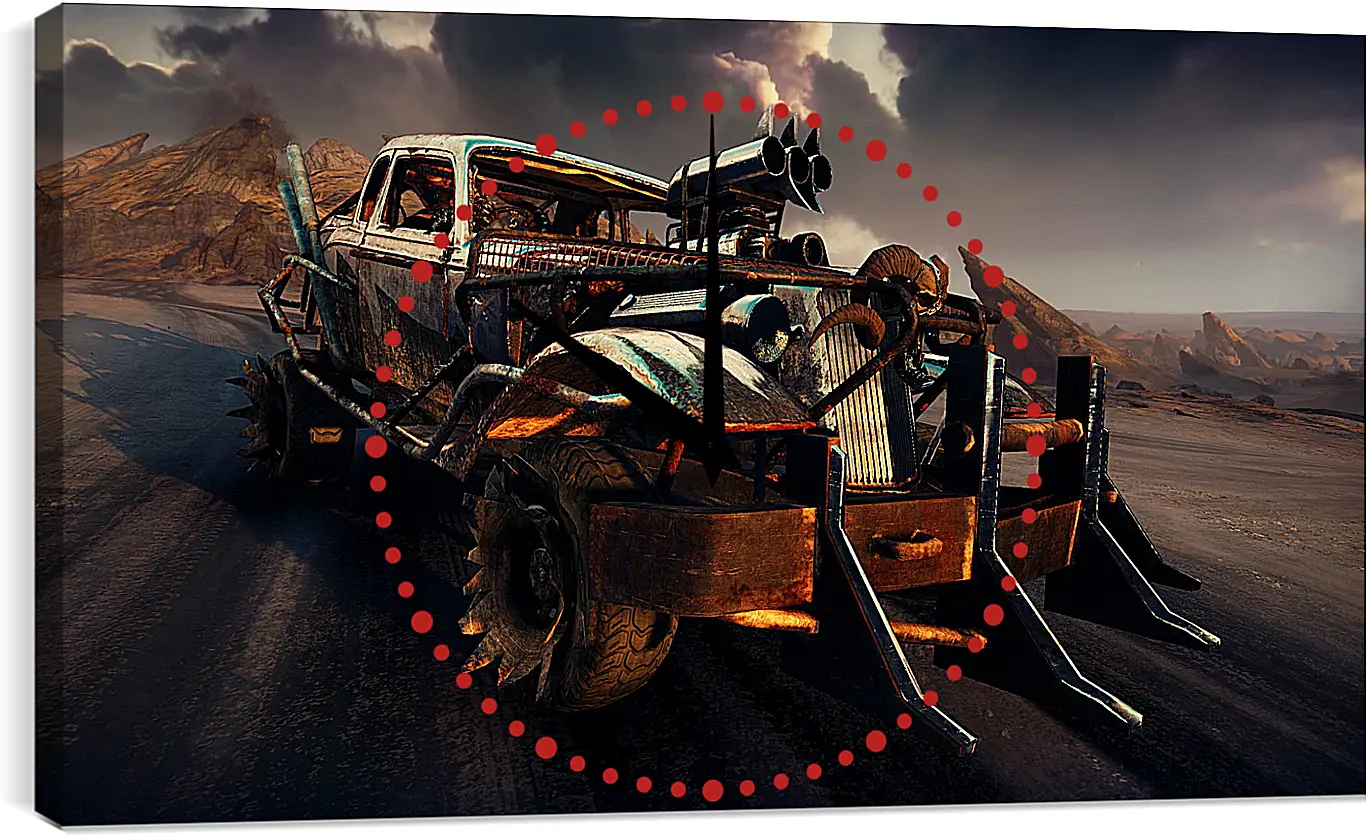 Часы картина - Mad Max
