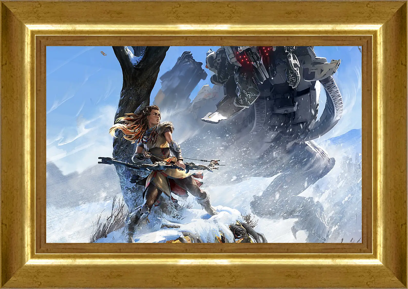 Картина в раме - Horizon Zero Dawn
