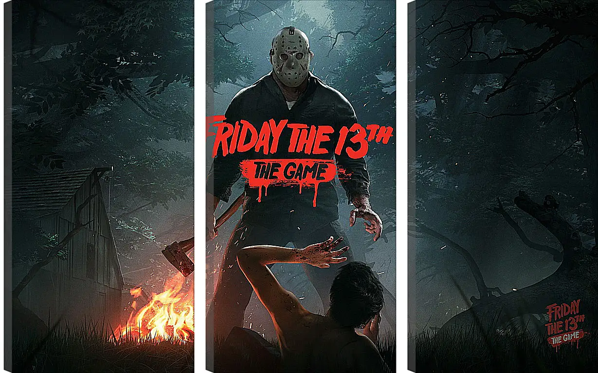 Модульная картина - Friday The 13th: The Game
