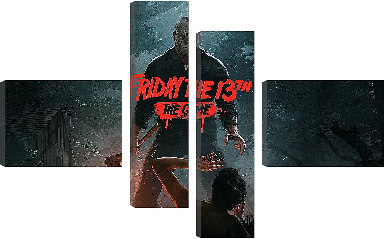 Модульная картина - Friday The 13th: The Game
