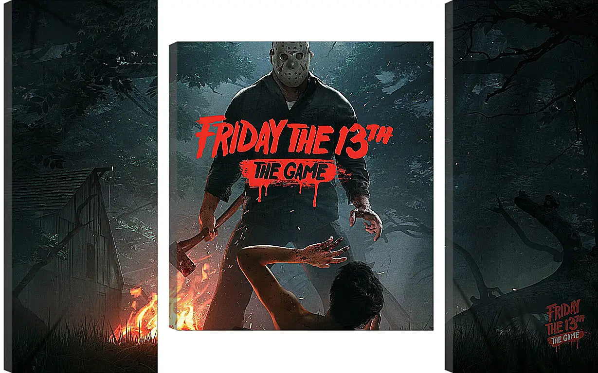 Модульная картина - Friday The 13th: The Game
