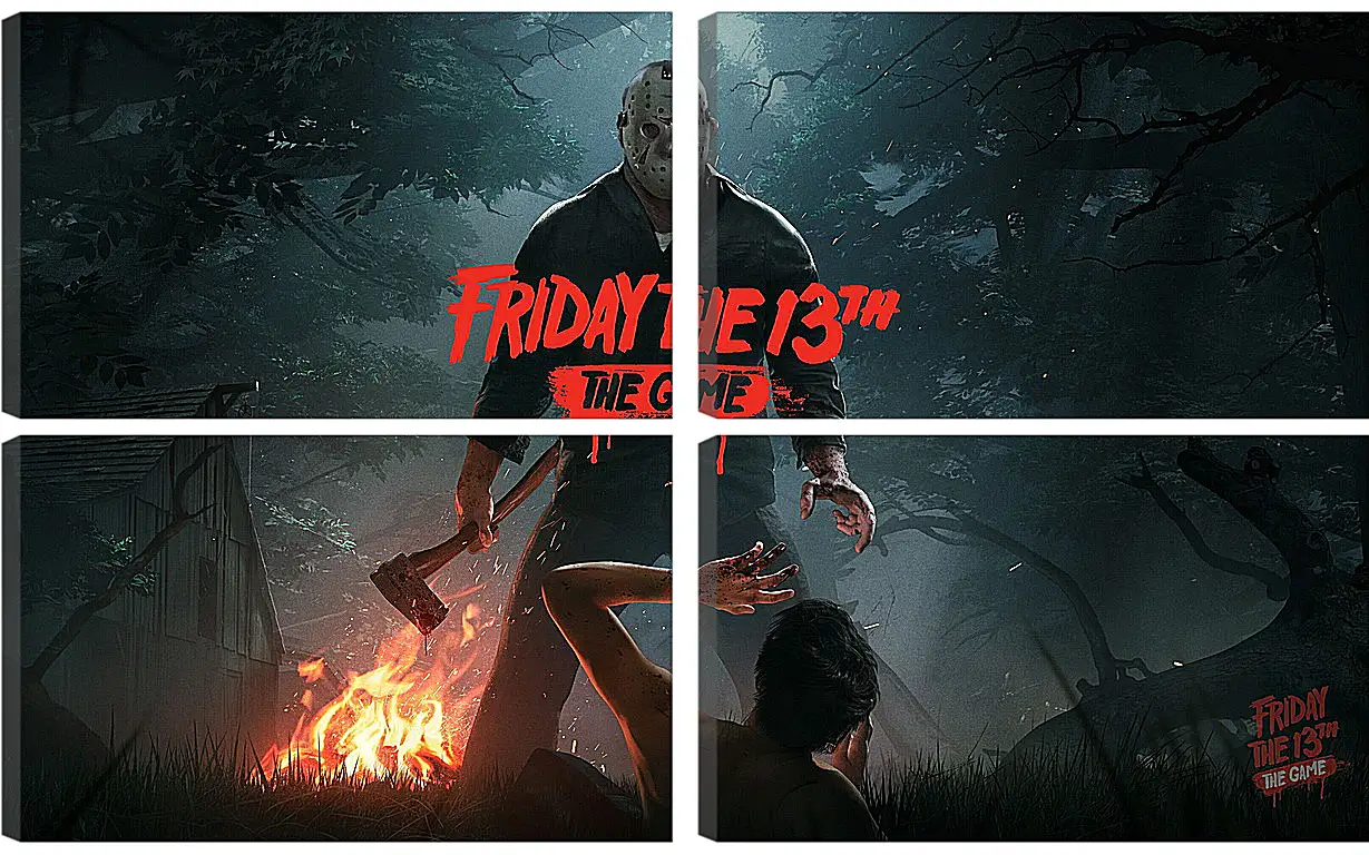 Модульная картина - Friday The 13th: The Game
