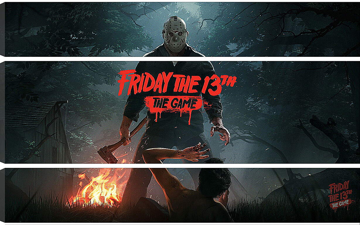 Модульная картина - Friday The 13th: The Game
