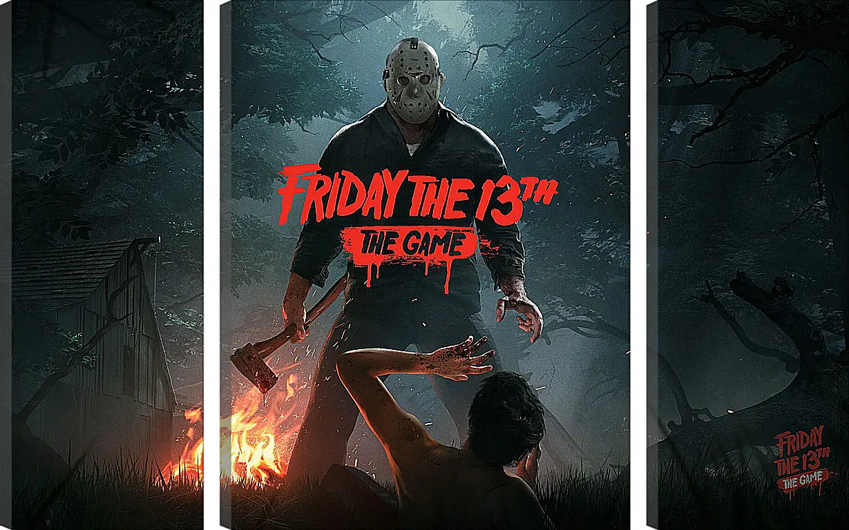 Модульная картина - Friday The 13th: The Game
