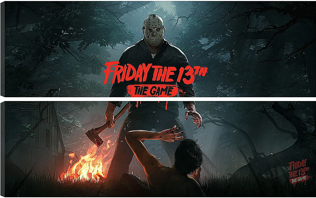 Модульная картина - Friday The 13th: The Game
