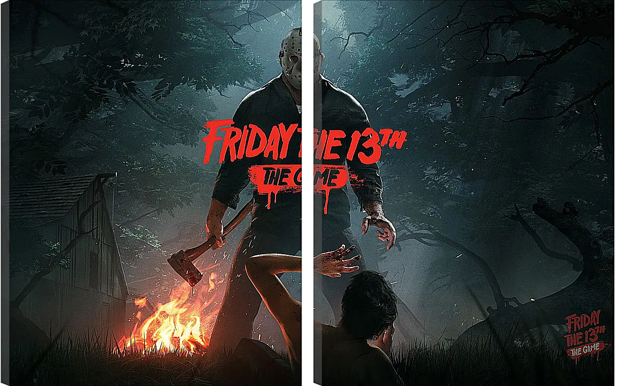 Модульная картина - Friday The 13th: The Game
