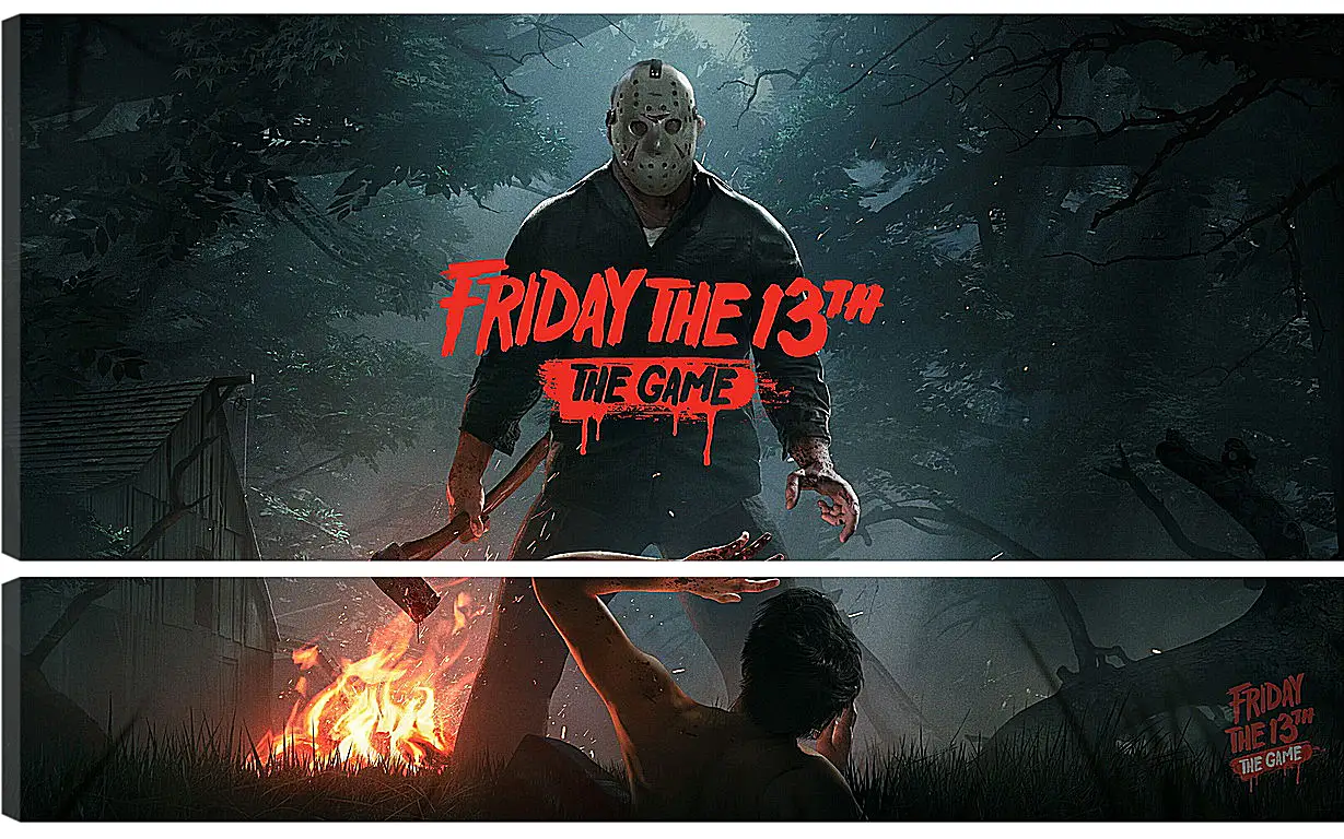 Модульная картина - Friday The 13th: The Game
