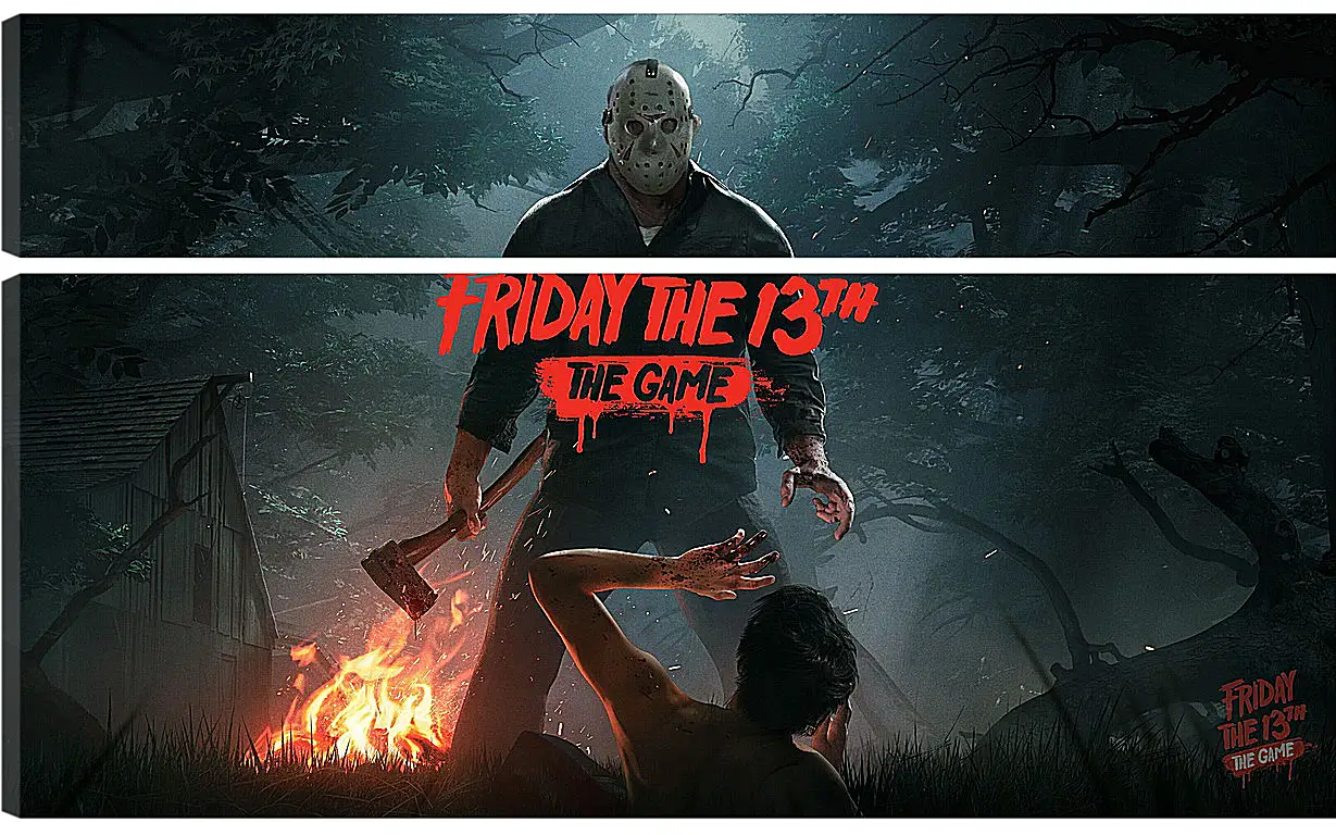 Модульная картина - Friday The 13th: The Game
