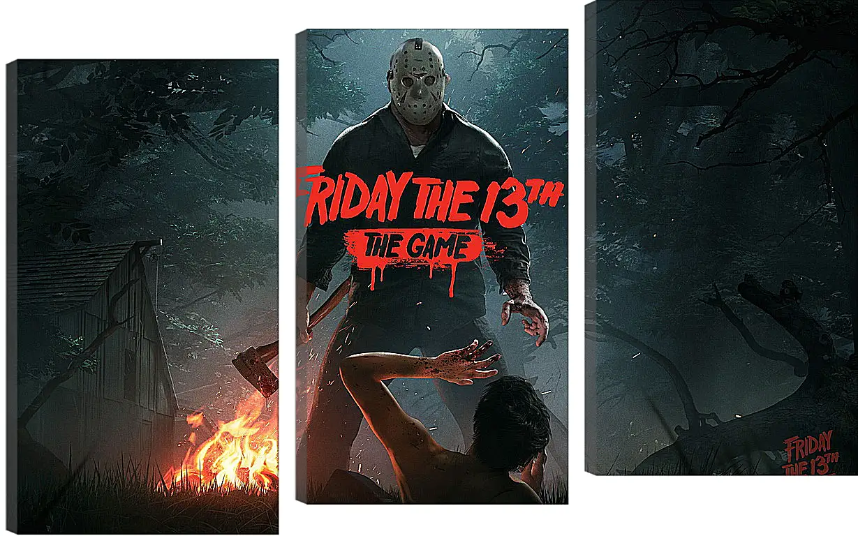 Модульная картина - Friday The 13th: The Game
