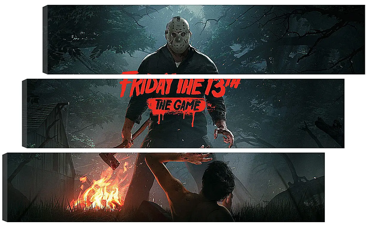 Модульная картина - Friday The 13th: The Game
