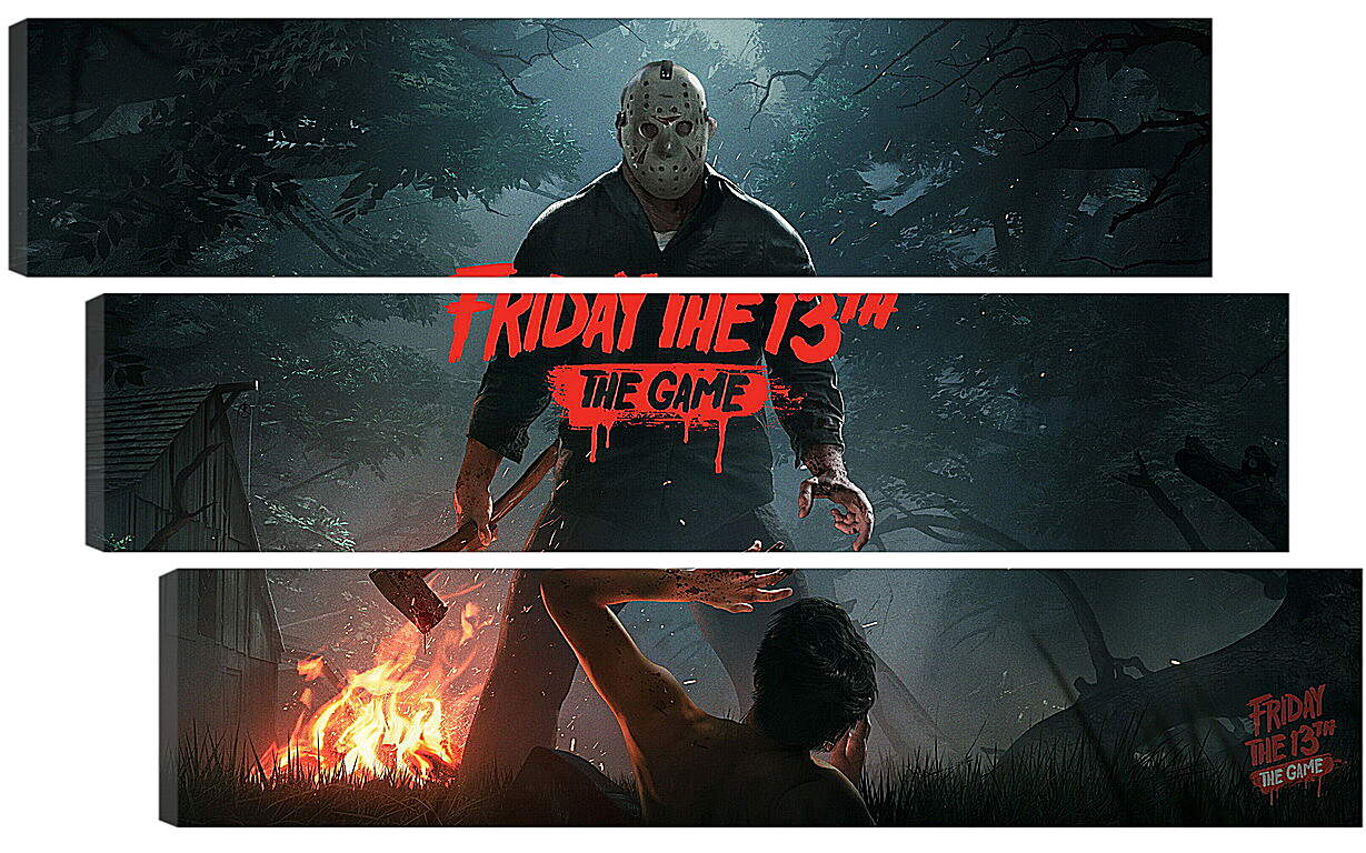 Модульная картина - Friday The 13th: The Game
