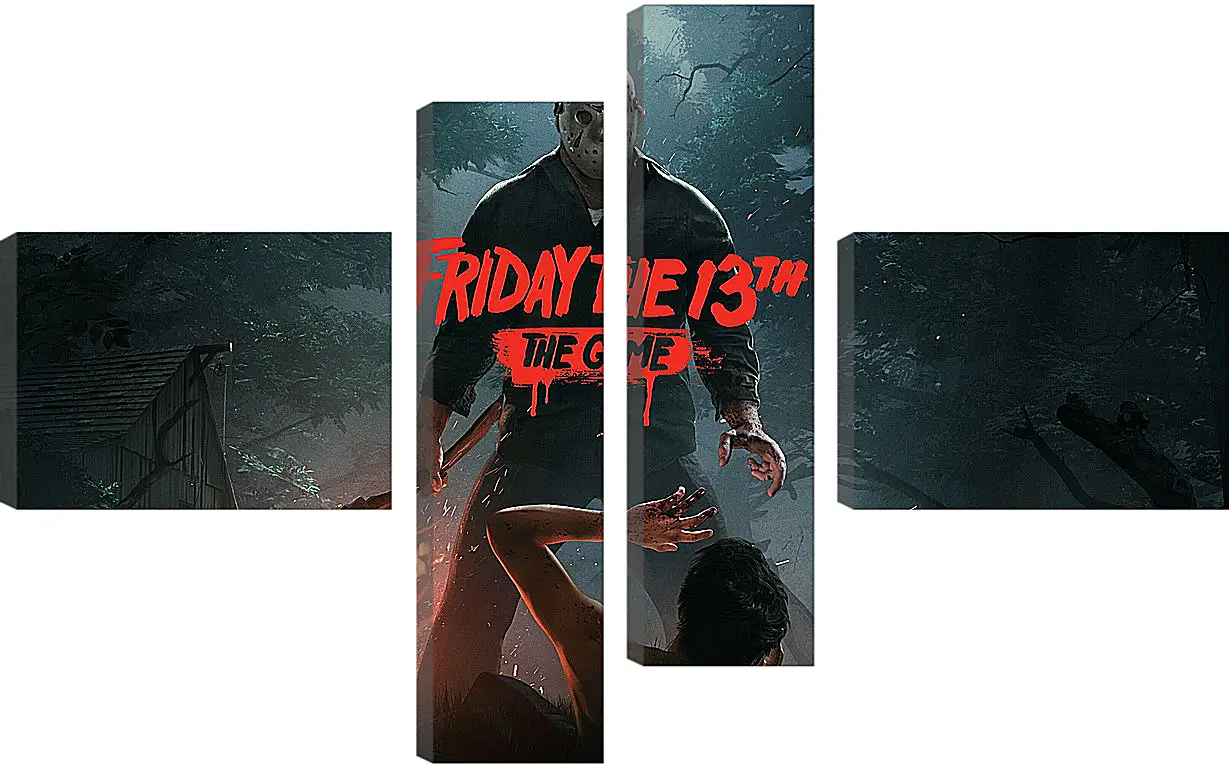 Модульная картина - Friday The 13th: The Game
