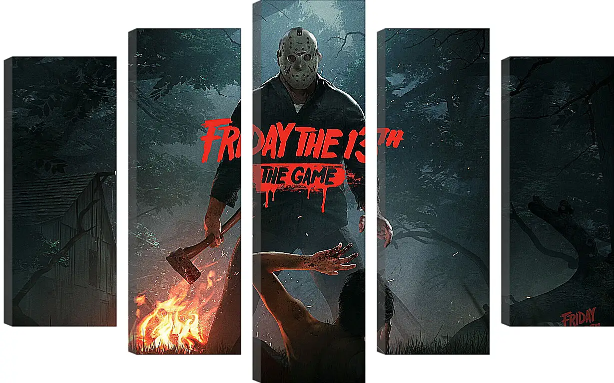 Модульная картина - Friday The 13th: The Game
