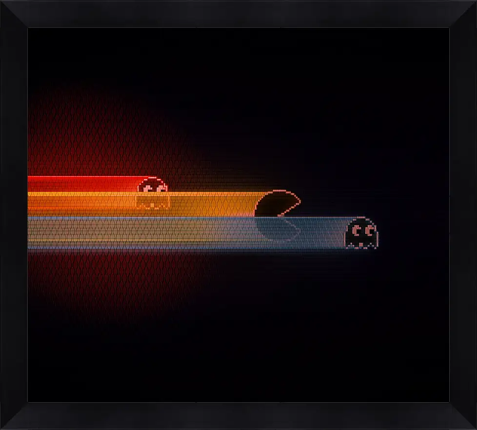 Картина в раме - Pac-Man
