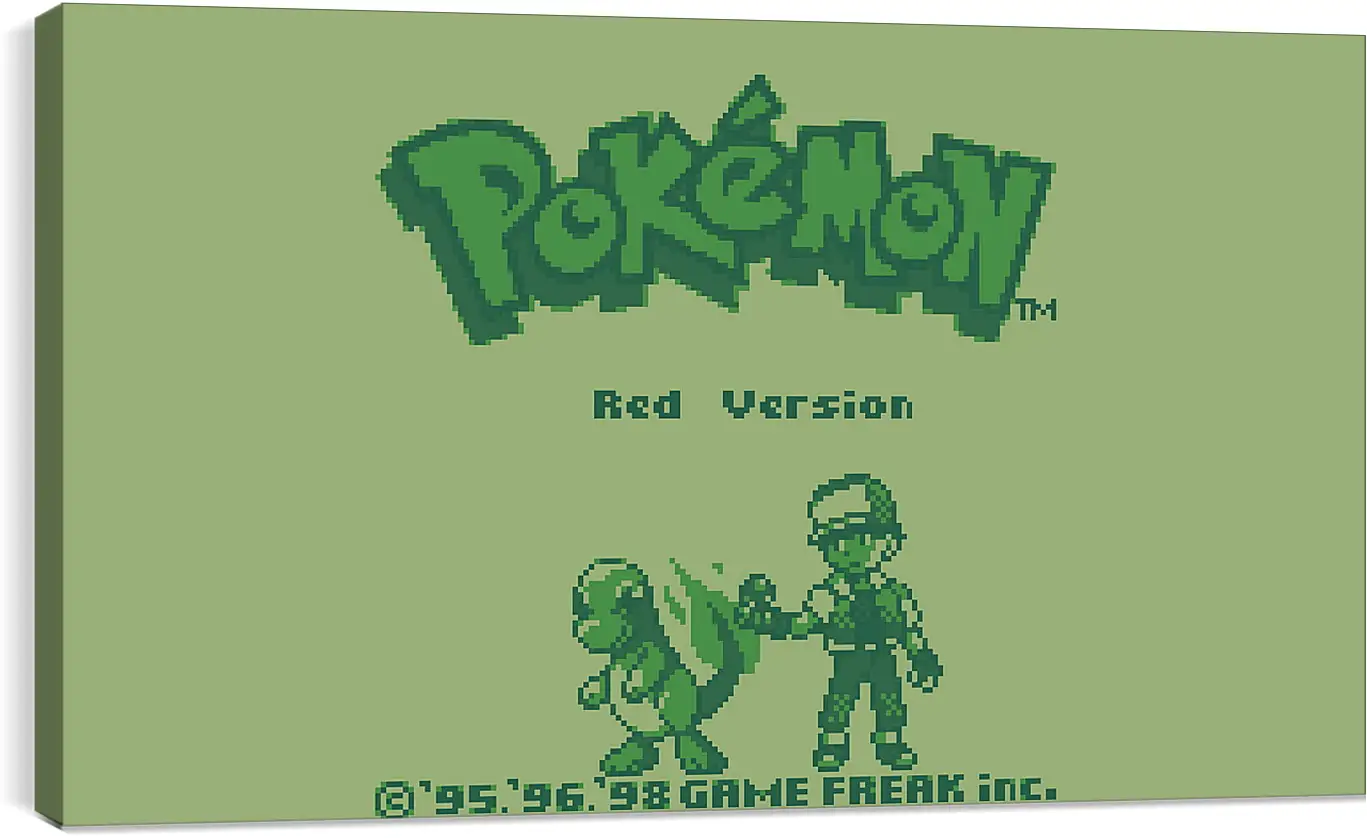 Постер и плакат - Pokemon Red Version
