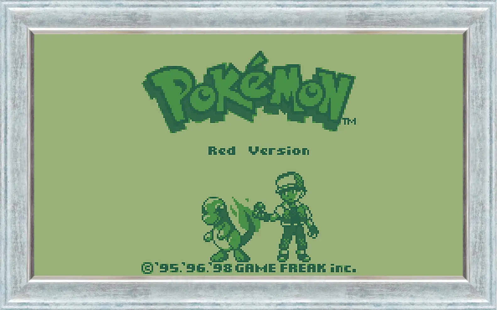 Картина в раме - Pokemon Red Version
