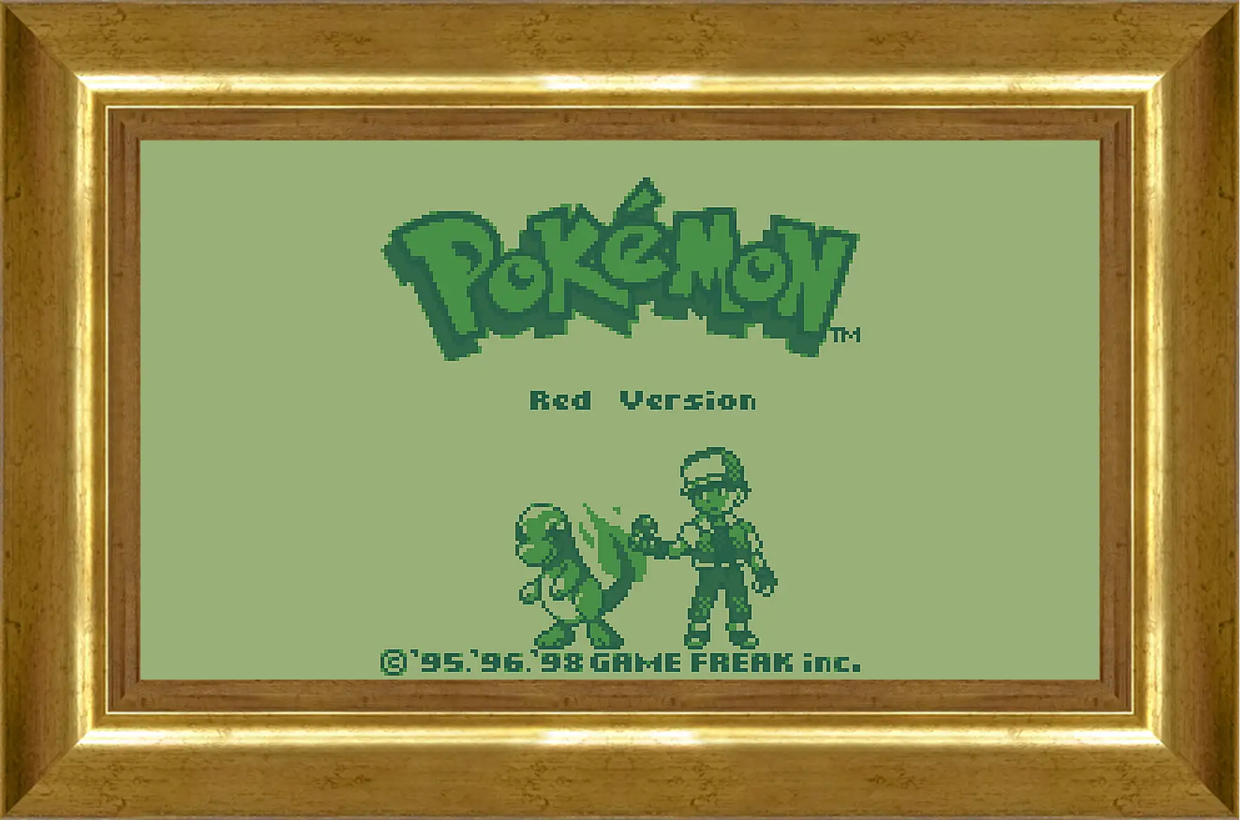 Картина в раме - Pokemon Red Version
