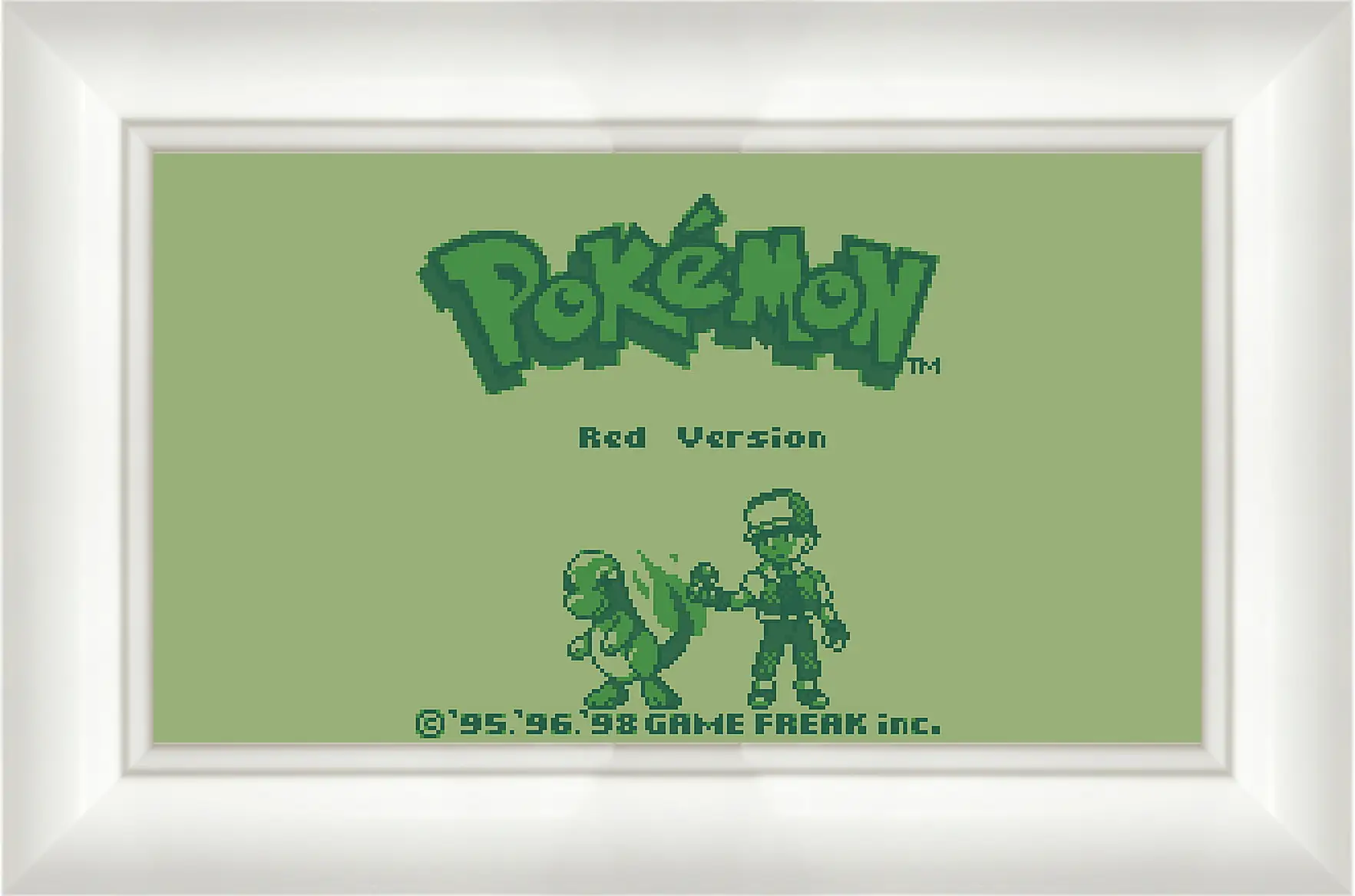 Картина в раме - Pokemon Red Version
